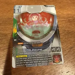 Gundam Card Game GD02-088 Flit Asuno R+ In Hand ENGLISH - Image 1