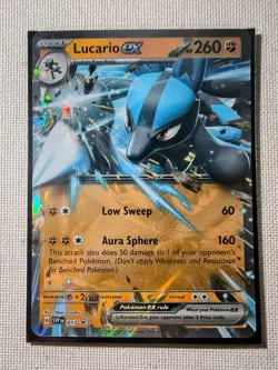 Lucario ex 017 Sv: Scarlet & Violet Promo Cards Holo - Image 1