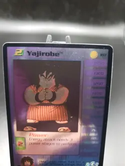 Limited Yajirobe Holo Foil Rare 107 DBZ TCG Card LV2 DRAGON BALL Z Score CCG LP - Image 2