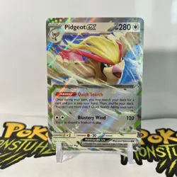 Pidgeot ex 164/197 - Double Rare Obsidian Flames Pokemon TCG Card - NM - Image 1