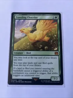 Traveling Chocobo 0210 Regular NM Final Fantasy MTG - Image 1