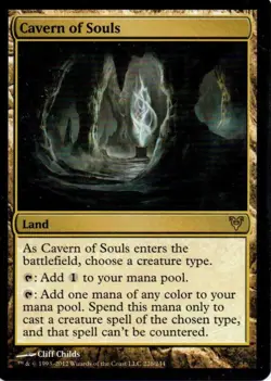 MTG: Avacyn Restored: Cavern of Souls: Lightly Played Condition - Image 1