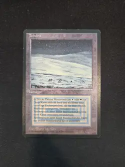 Magic: The Gathering Tundra Land Card - Image 1
