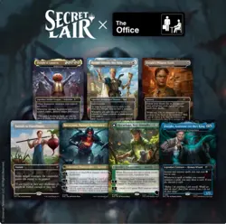 PRESALE- MTG Secret Lair x The Office: Dwight's Destiny Non Foiled- New/Sealed - Image 1