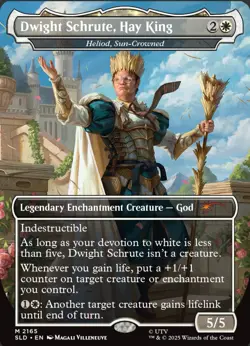 PRESALE- MTG Secret Lair x The Office: Dwight's Destiny Non Foiled- New/Sealed - Image 2