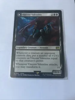 Vincent Velentine 0125 Rare Non Foil NM Mtg Final Fantasy - Image 1
