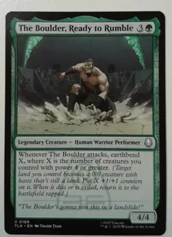 The Boulder, Ready to Rumble *Uncommon* Magic MtG x1 Avatar: The Last Airbender - Image 1