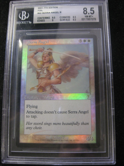Magic The Gathering 7th Edition Serra Angel Foil BGS 8.5 - Image 1