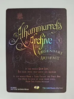 Alhammarret's Archive FOIL Secret Lair Encyclopedia Magic The Gathering MTG - Image 3