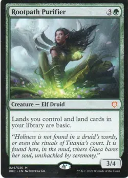 MTG: The Brothers' War Commander: Rootpath Purifier: Lightly Played Condition - Image 1