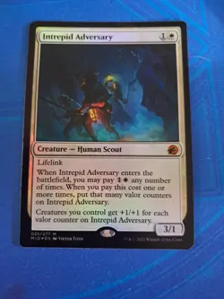 Intrepid Adversary Innistrad: Midnight Hunt Foil - Image 1