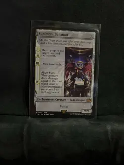 Magic: The Gathering Final Fantasy Summon: Bahamut (Non-Foil) Mythic - Image 1