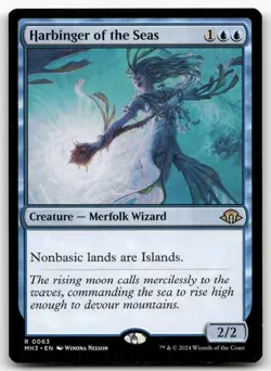 Harbinger of the Seas #63 (NM) Modern Horizons 3 MH3 Magic MTG pack fresh - Image 1