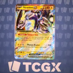 Pokemon - Miraidon ex 028 - SVP028 - SV: Scarlet & Violet Promo - Holo NM - Image 1