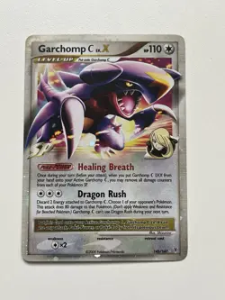 2009 Pokemon Supreme Victors Garchomp C LV. X 145/147 Rare Holo Card (LP) - Image 1