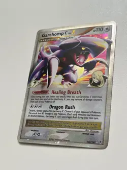 2009 Pokemon Supreme Victors Garchomp C LV. X 145/147 Rare Holo Card (LP) - Image 3