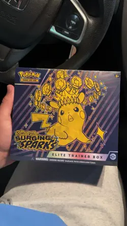 Pokemon TCG - Surging Sparks ETB Elite Trainer Box - New / Sealed -FAST SHIPPING - Image 1
