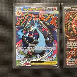 Mega Charizard Ex 23 Pokemon TCG UPC Promo damaged corner - Image 2