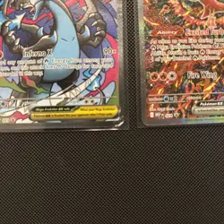 Mega Charizard Ex 23 Pokemon TCG UPC Promo damaged corner - Image 3