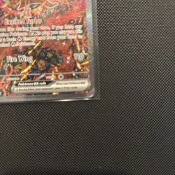 Mega Charizard Ex 23 Pokemon TCG UPC Promo damaged corner - Image 5