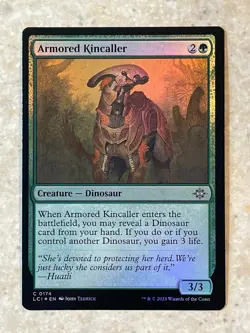 MTG NM Armored Kincaller Foil [Lost Caverns of Ixalan] - Image 1