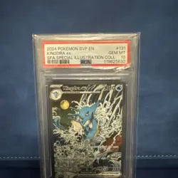 Kingdra EX 131 Shrouded Fable Pokemon Special Illustration Promo PSA 10 Gem Mint - Image 1