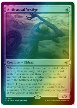 Anticausal Vestige - Foil Edge of Eternities - Image 1
