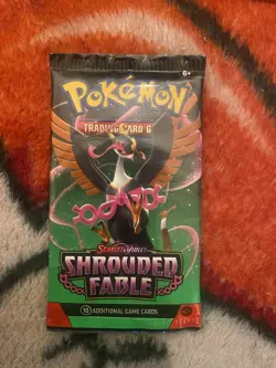 Shrouded Fable Booster Pack Pokemon Tcg Scarlet And Violet - Image 1