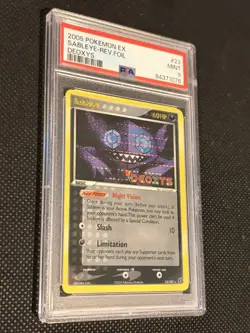 2005 Pokemon Sableye Reverse Holo Ex Deoxys 23/107 PSA 9 - Image 2