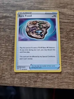 Rare Fossil 167/189 Regular Non Holo Uncommon Pokemon Darkness Ablaze - Image 1