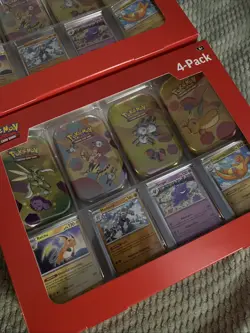 Pokemon 151 Mini Tins 4 Pack Sam’s Club Lot Of 2 Brand New Sealed Ships Fast - Image 2