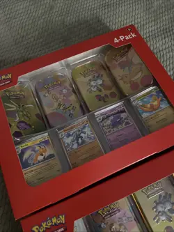 Pokemon 151 Mini Tins 4 Pack Sam’s Club Lot Of 2 Brand New Sealed Ships Fast - Image 3