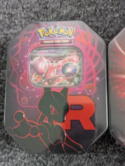 Pokemon TCG Team Rocket Tins Set Of 3 Brand New Nidoking Ex Mewtwo Ex Persian Ex - Image 2