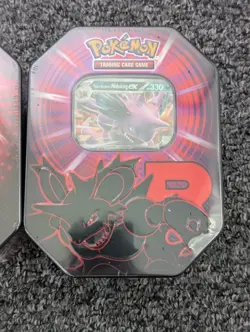 Pokemon TCG Team Rocket Tins Set Of 3 Brand New Nidoking Ex Mewtwo Ex Persian Ex - Image 4