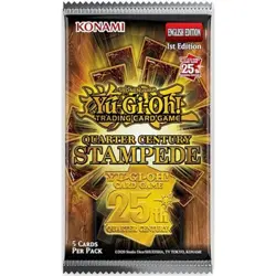 YUGIOH QUARTER CENTURY STAMPEDE BOOSTER PACK (x1) - Image 1