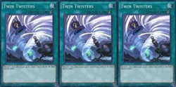 3x Twin Twisters | BOSH-EN067 | SR | 1st Ed | NM | YuGiOh - Image 1