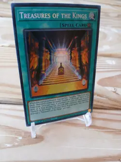 Yu-Gi-Oh! Treasures of the Kings MZTM-EN006 Secret Rare 1st ED NM - Image 1