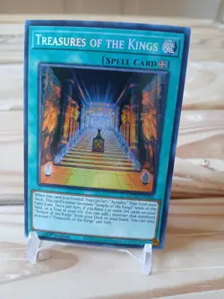 Yu-Gi-Oh! Treasures of the Kings MZTM-EN006 Secret Rare 1st ED NM - Image 3