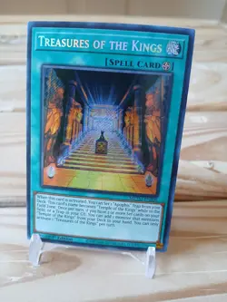 Yu-Gi-Oh! Treasures of the Kings MZTM-EN006 Secret Rare 1st ED NM - Image 5