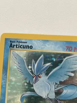 1999 Pokemon Fossil First Edition Articuno 2/62 Rare Holo Card (LP) - Image 3