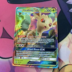 Leafeon GX - SM146 - Pokemon Sun & Moon Promo Ultra Rare Card NM - Image 1