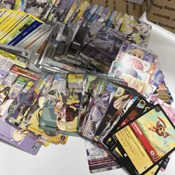 1000+ Card Cards Lot Bulk TCG/CCG Weiss Schwarz Union Arena Pokemon FFTCG & MISC - Image 5