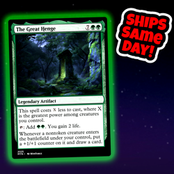 The Great Henge - Custom Art Magic: The Gathering Playtest Card - Commander - Image 1