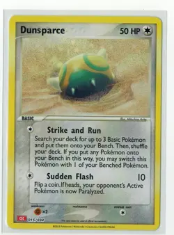 Dunsparce CLC 015/034 Pokemon Card Classic Collection English NM - Free Shipping - Image 1