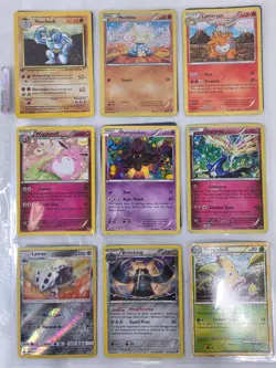 Vintage Pokemon Cards 139 lot mixed includes some 1st edition japanese math game - Image 5