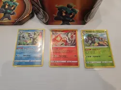 100+ Random Bulk Lot Pokemon Cards Box Tin With Holo Rillaboom Etc Lot - Image 2