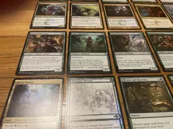 Green MTG Cards Lot Foil, Rare, Land, And More Magic The Gathering Cards - Image 4
