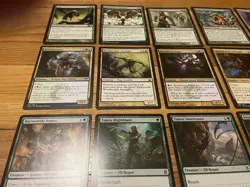 Green MTG Cards Lot Foil, Rare, Land, And More Magic The Gathering Cards - Image 5