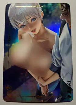 SEXY HEROINE WAIFU Uzaki WANTS TO HANG OUT! ACG PREMIUM HOLOFOIL CARD NM - Image 1