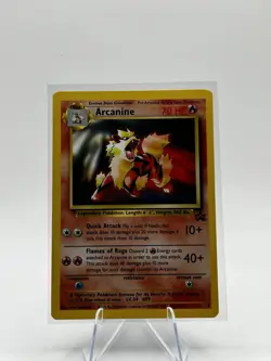 Pokemon TCG Arcanine Promo Card 6 Wizards Black Star Promos - Image 1
